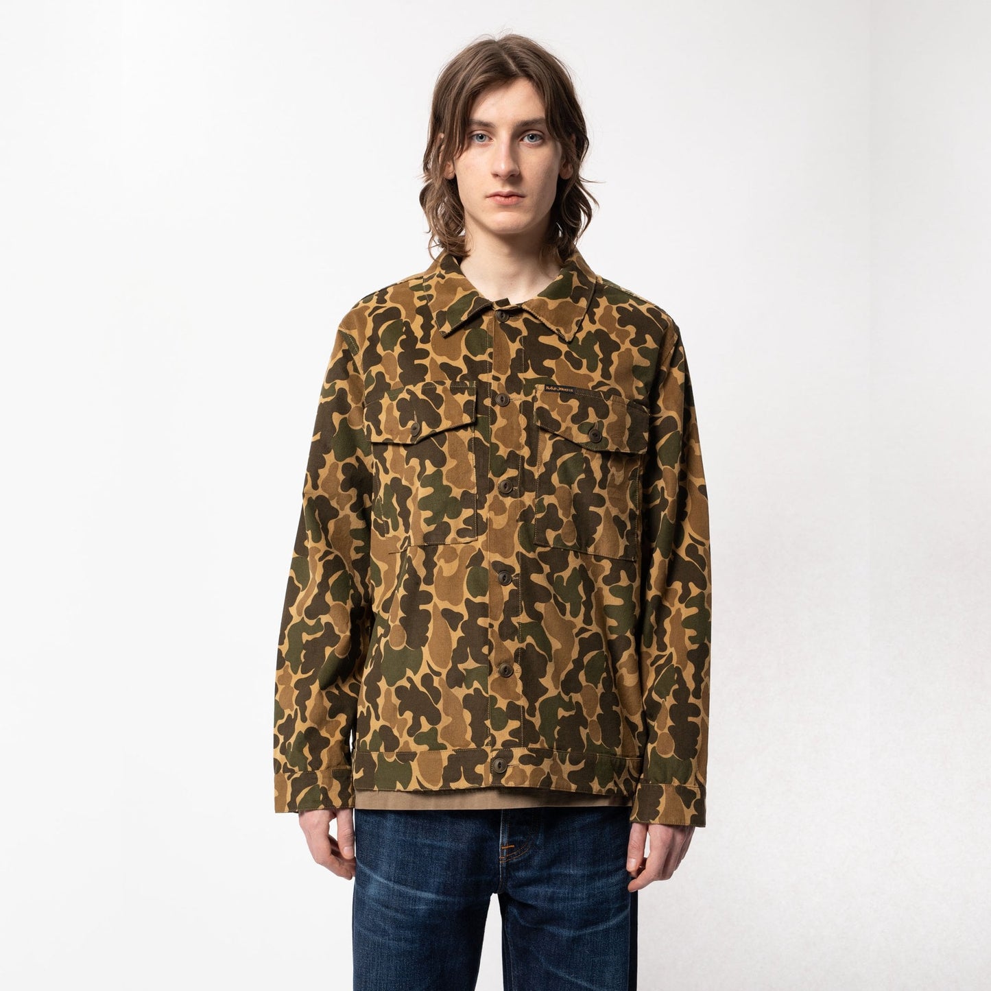 - Colin - Camouflage Overshirt - Multi
