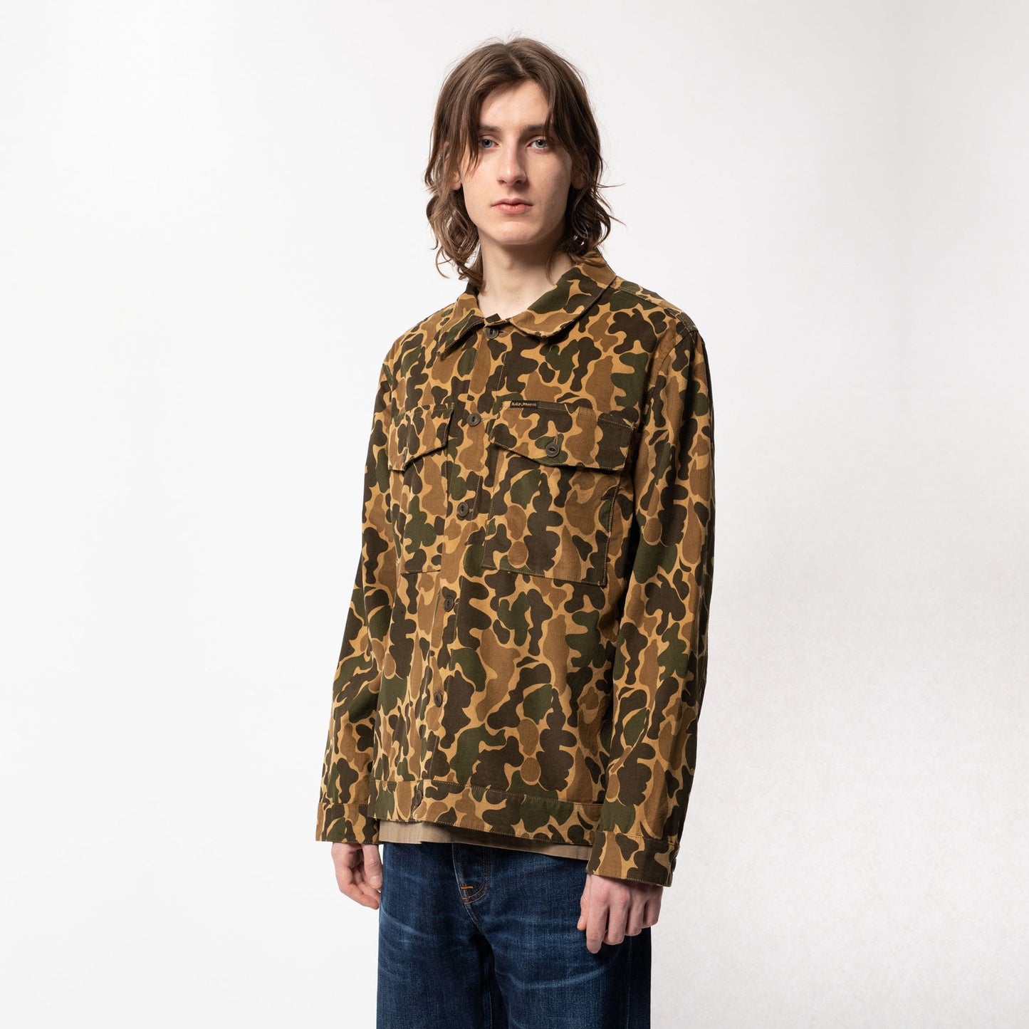 - Colin - Camouflage Overshirt - Multi