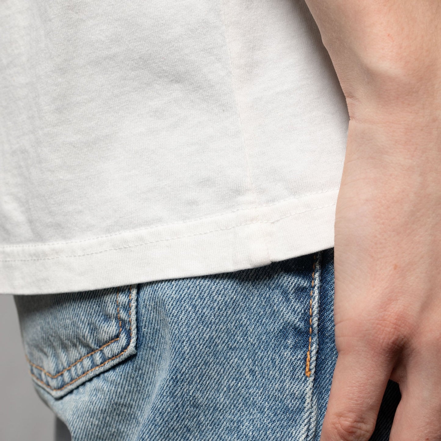 - Roy - Shake Your Bones Motif Tee - White