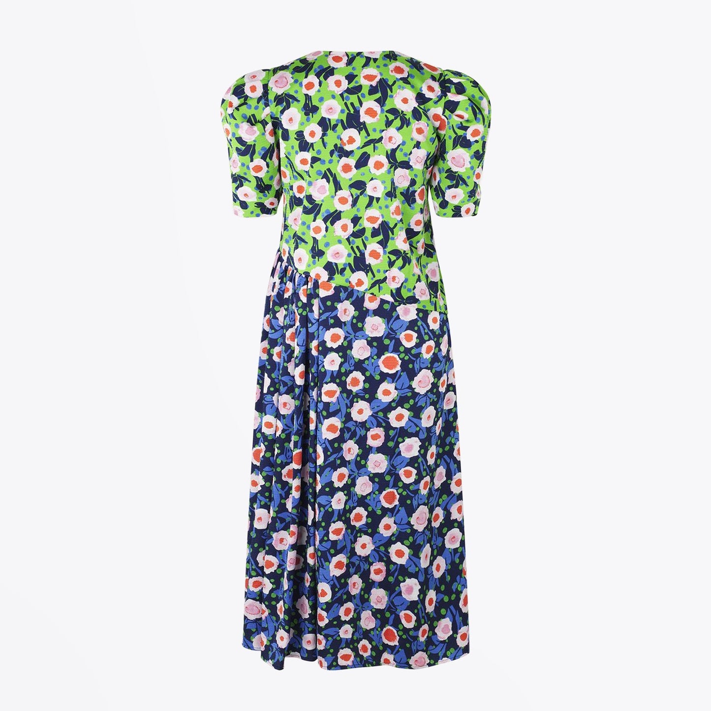 Kori - Floral Print Midi Dress - Multi