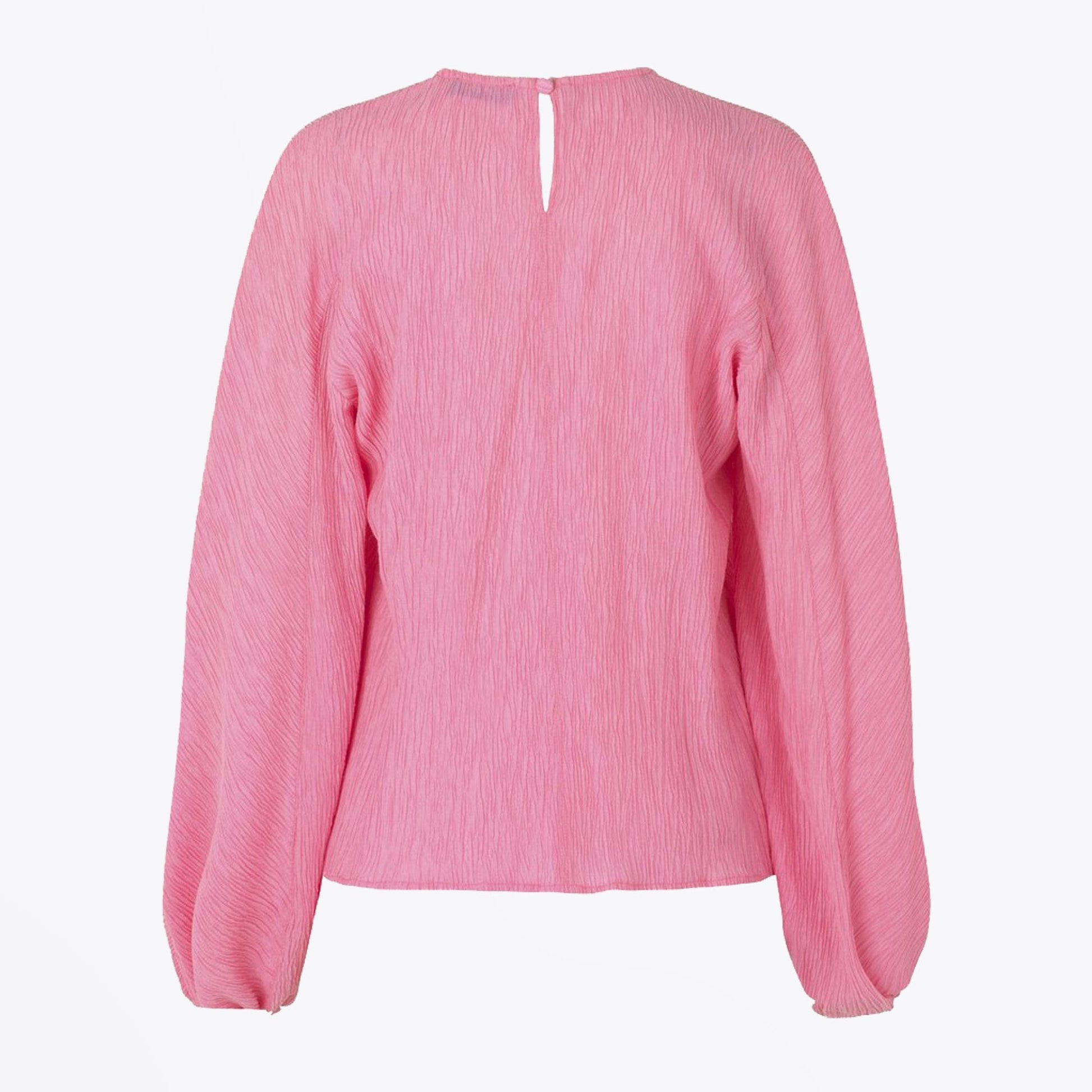 Stine Ida - Crinkled Blouse - Pink