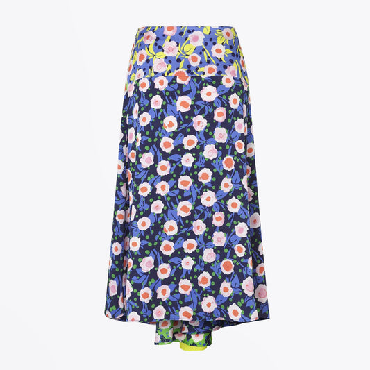 Lilah - Floral Print Skirt - Multi