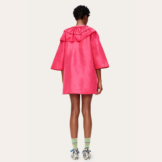 Marina - Taffeta Mini Dress - Pink