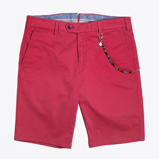 - Pegasus - Cotton Chino Shorts - Pink