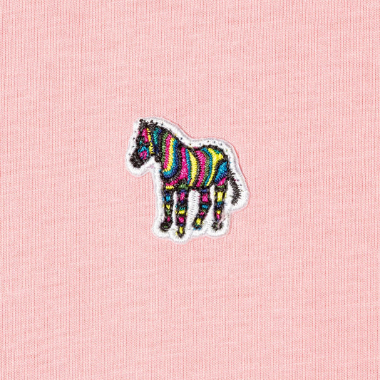 - Zebra Logo T-Shirt - Pink