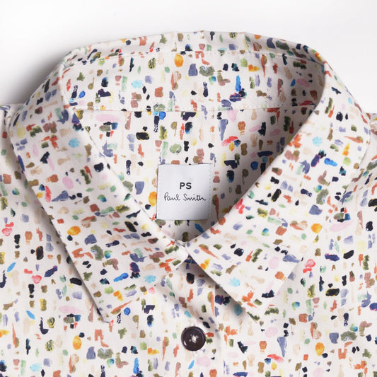 - 'Painted Ditsy' Shirt - White/Multi