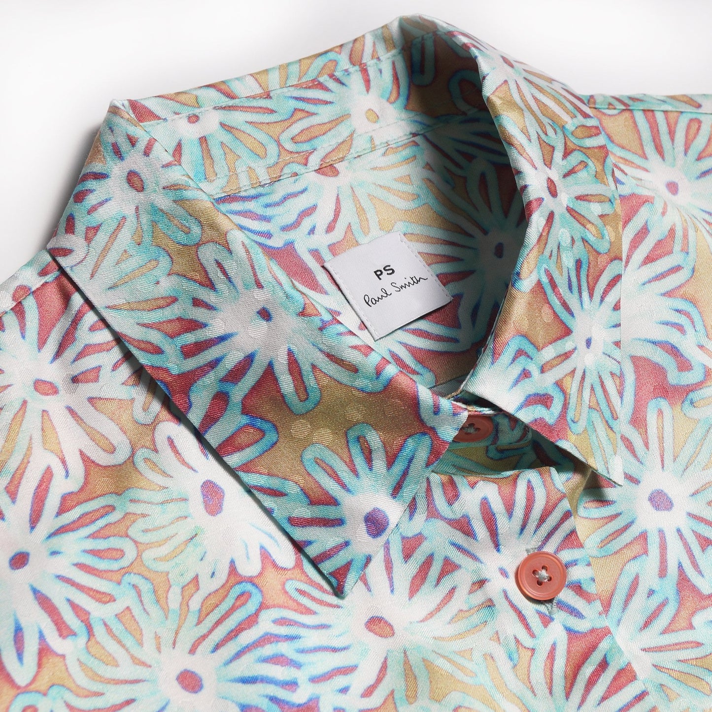 Floral Print Shirt - Green/Multi