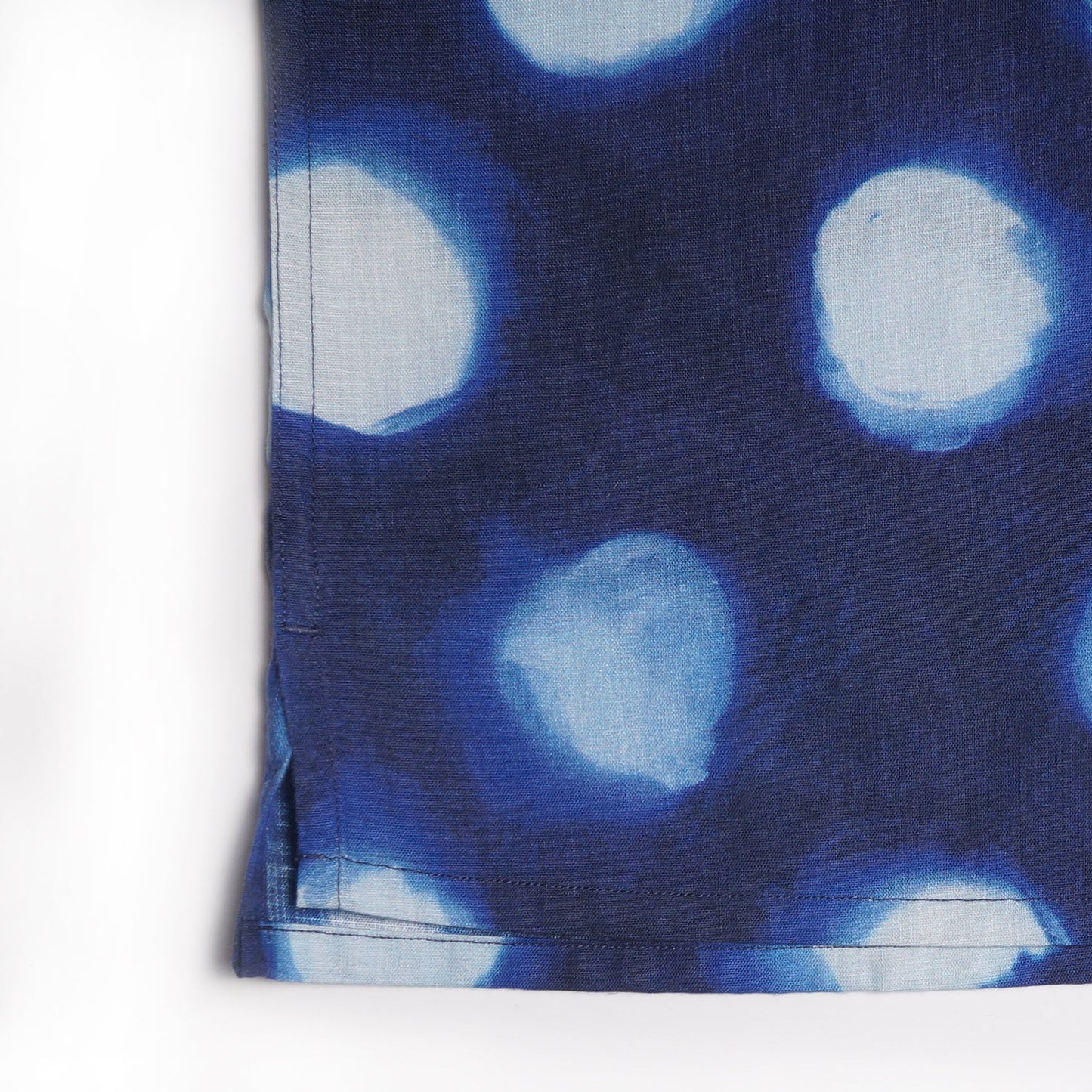 - 'Tagiatelle Spot' Print Organic-Cotton Shirt - Blue
