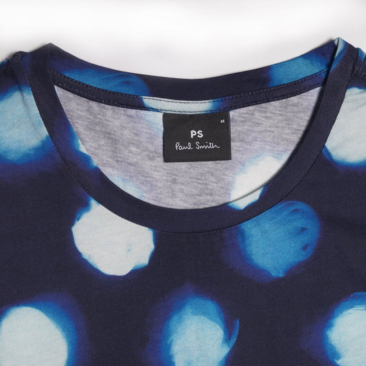 - 'Tagiatelle Spot' Print T-Shirt - Navy
