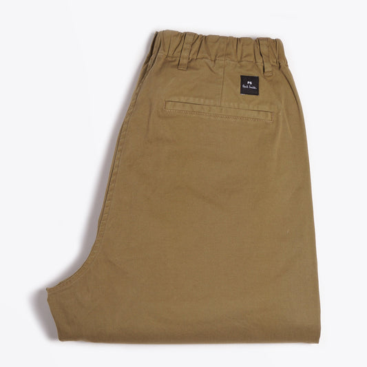 - Double-Pocket Chinos - Green