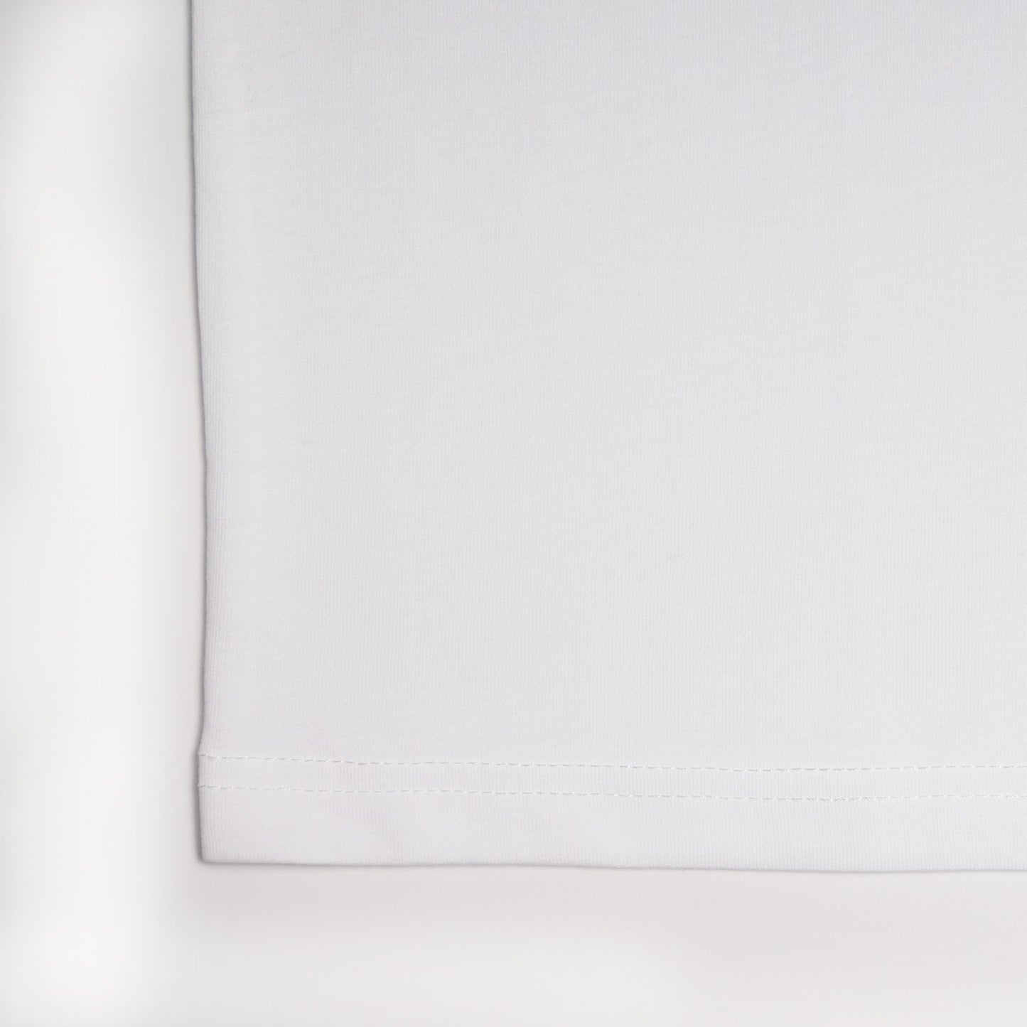 - 'Keyhole' Print Organic Cotton T-Shirt - White