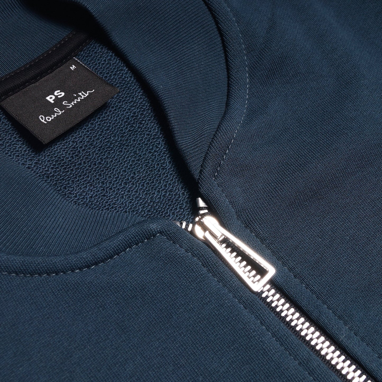 - Bomber Jacket With Zip Sleeve Pocket - Navy