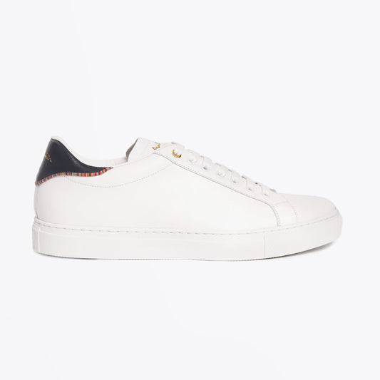 Leather 'Beck' Trainers - White