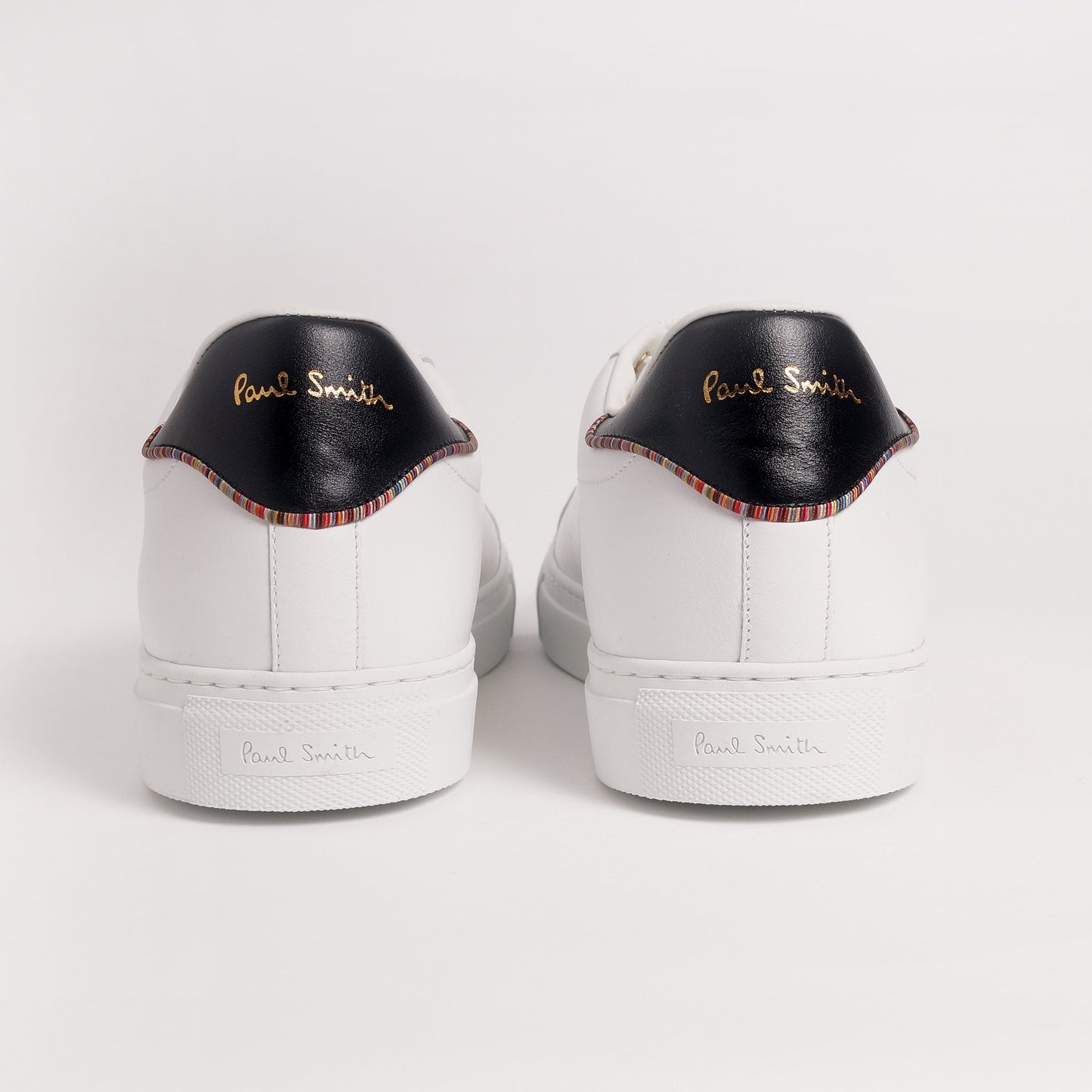 Leather 'Beck' Trainers - White