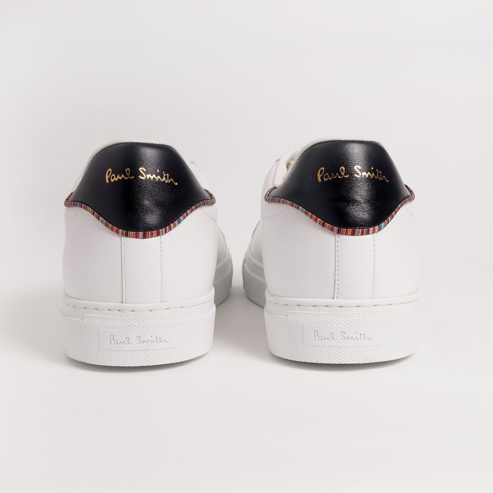 Paul Leather 'Beck' Trainers - White