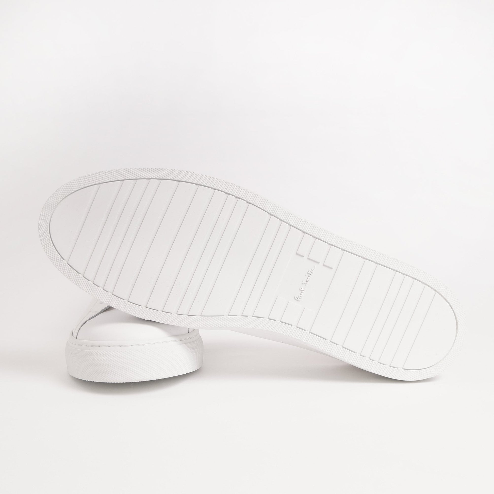 Paul Leather 'Beck' Trainers - White