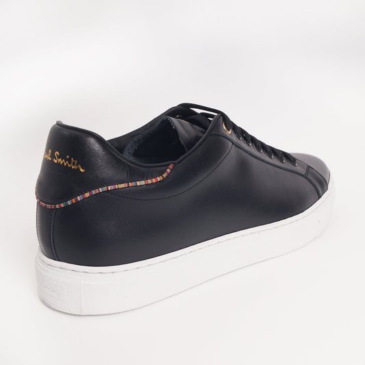 Leather 'Beck' Trainers - Black