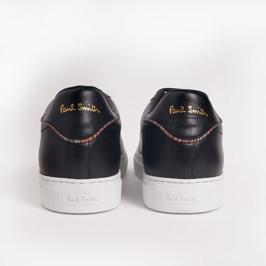 Leather 'Beck' Trainers - Black