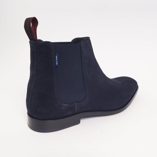 - Suede 'Gerald' Chelsea Boots - Dark Navy