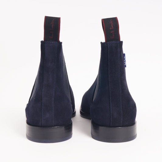- Suede 'Gerald' Chelsea Boots - Dark Navy