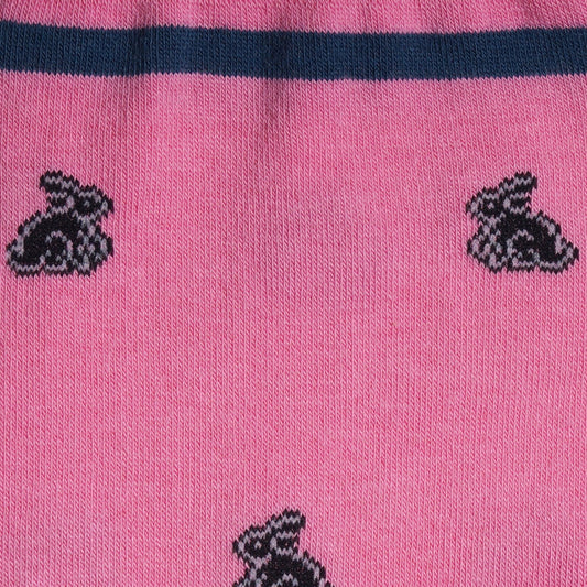- Rabbit Logo Socks - Pink