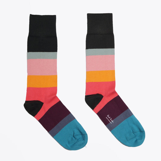 - 'Artist Stripe' Socks - Multi