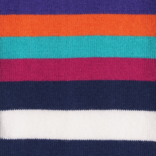 - Stripe Socks - Magenta/Multi
