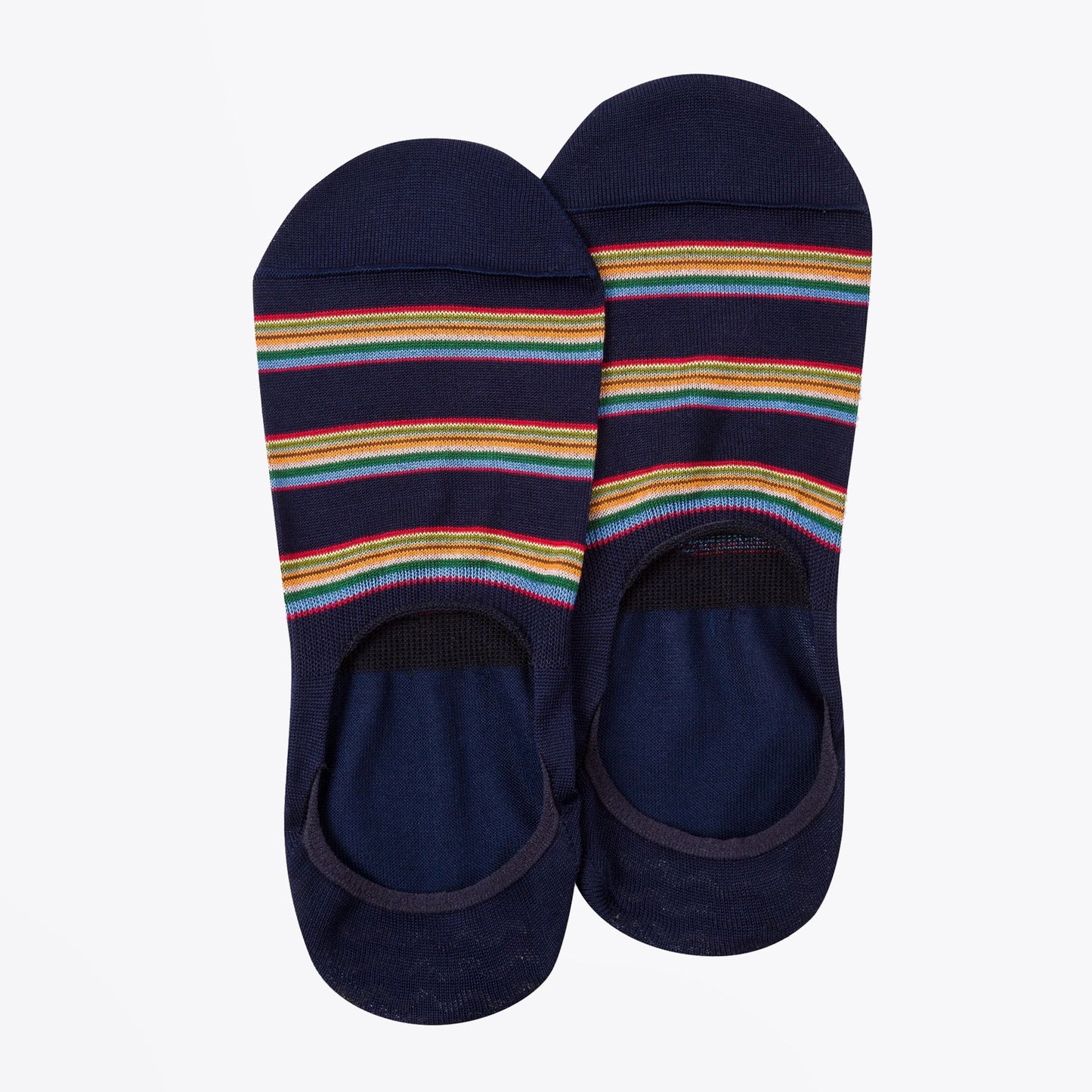 - Three Pack Loafer Stripe Socks