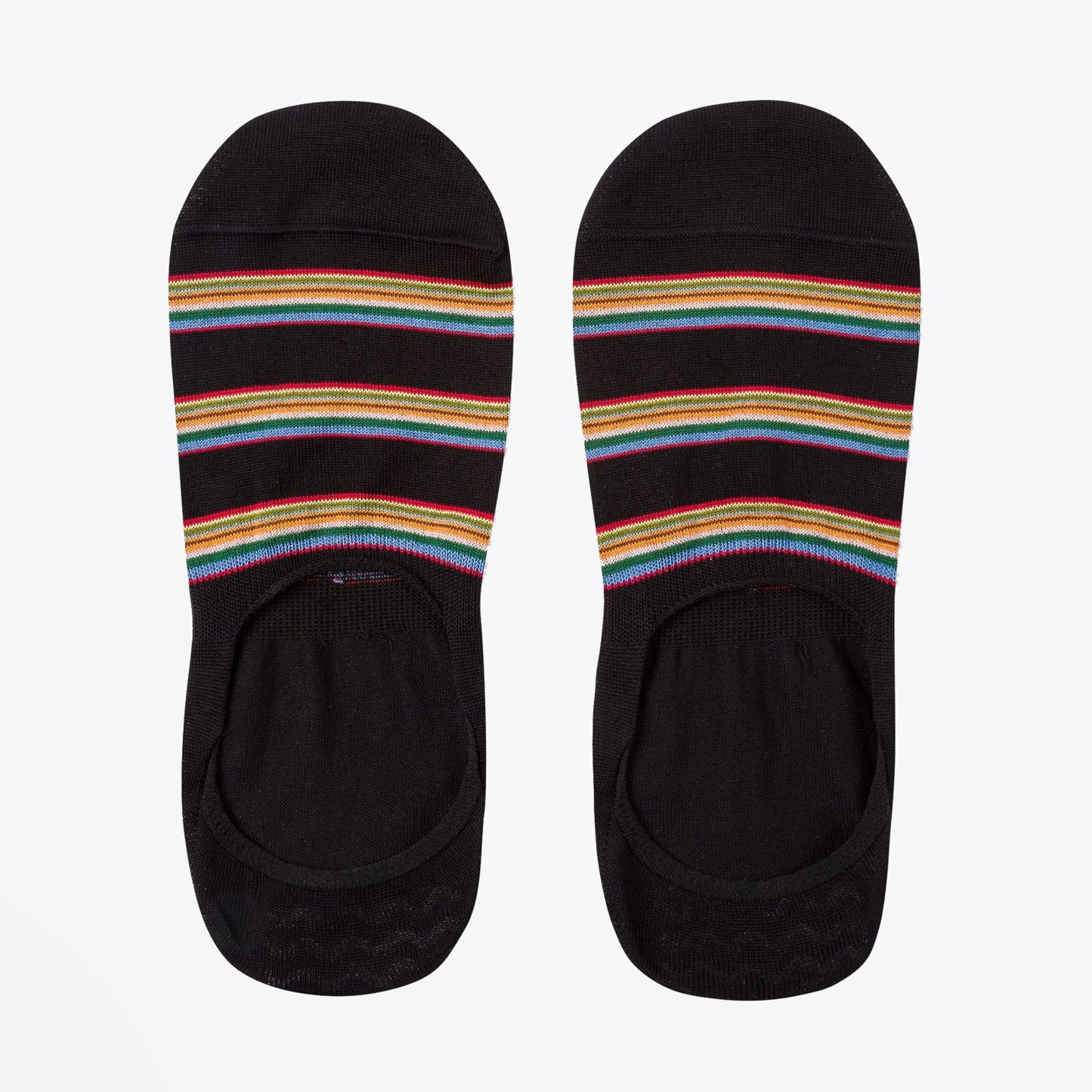 - Three Pack Loafer Stripe Socks