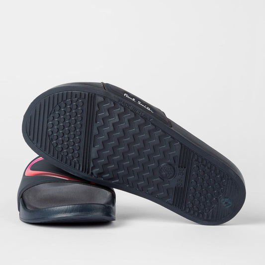 - 'Summit' Slides With 'Swirl Heart' - Navy