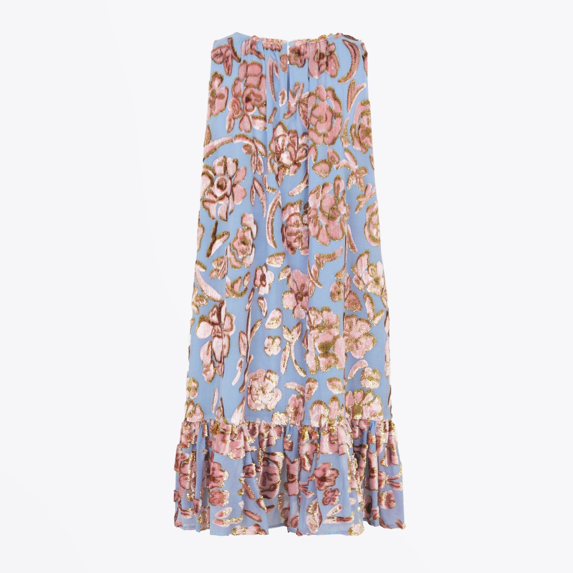 Stine Kenna - Floral Chiffon Dress - Pink