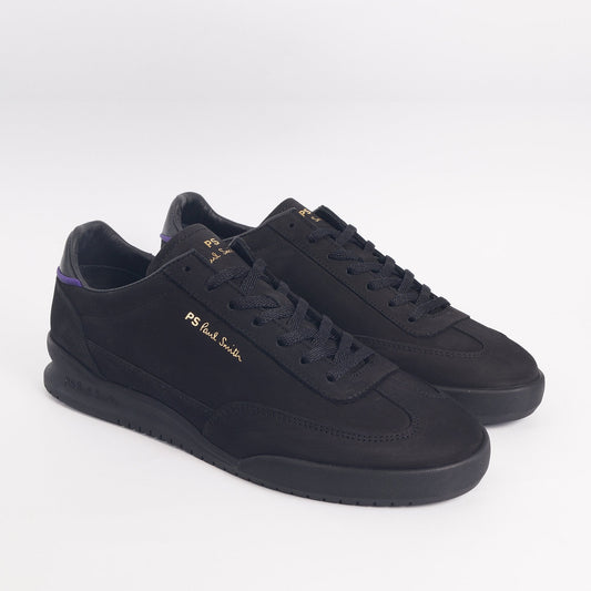 - Nubuck Leather 'Dover' Trainers - Black