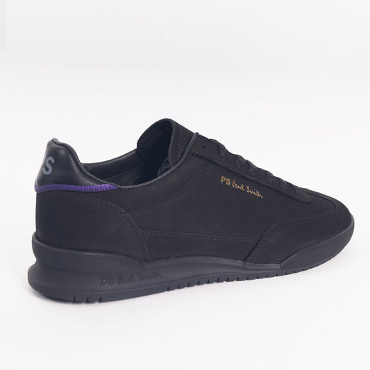 - Nubuck Leather 'Dover' Trainers - Black