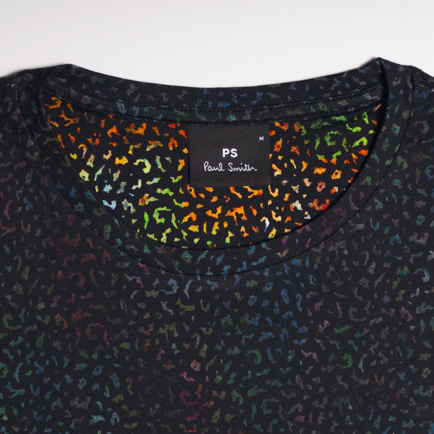 - Cotton Print T-Shirt - Navy/Green