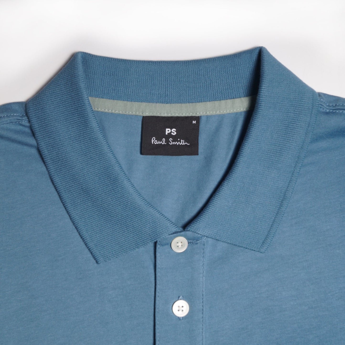 - Organic Cotton Polo Shirt - Blue