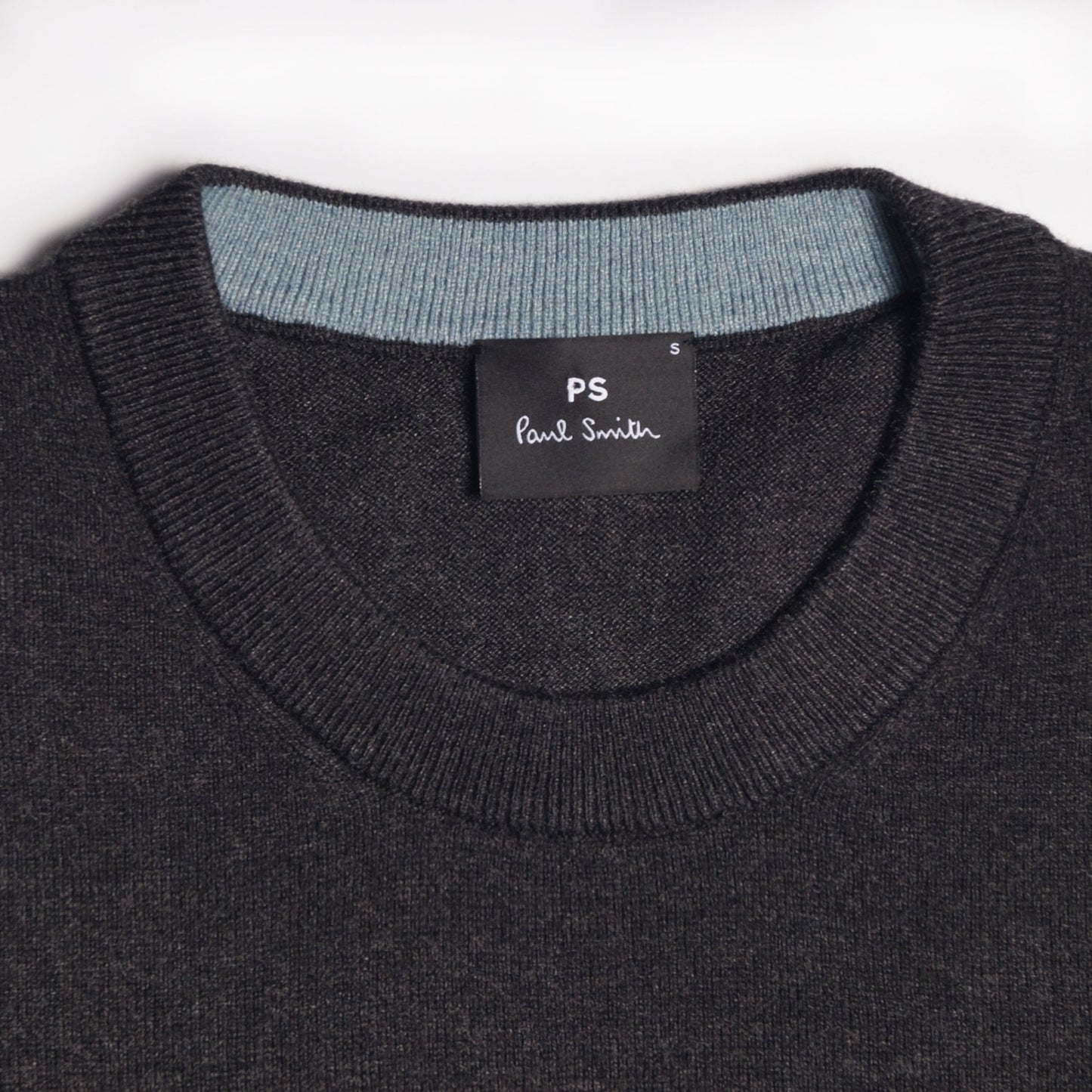 Zebra Crew-Neck Pullover - Charcoal Grey