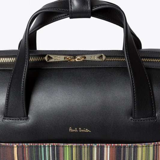 - 'Mini Covent Garden' Print Canvas Holdall - Multi