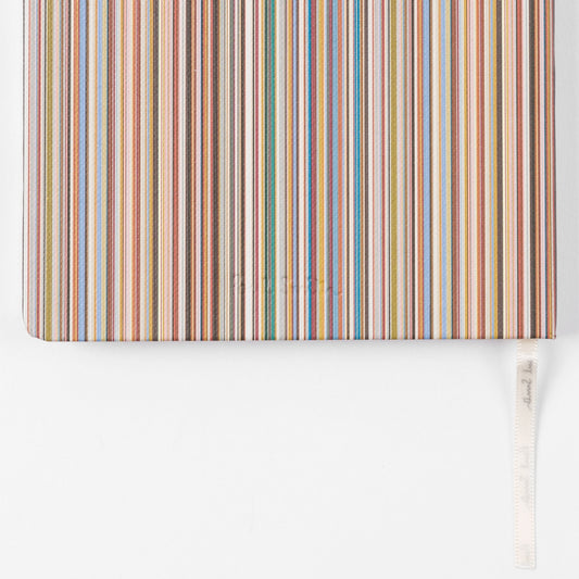 - Signature Stripe Notebook - Multi