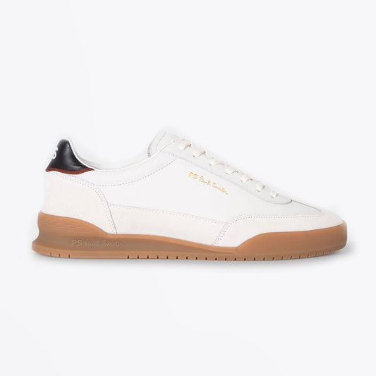 - Nubuck Leather 'Dover' Trainers - White
