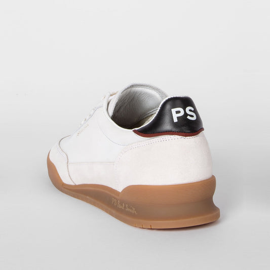 - Nubuck Leather 'Dover' Trainers - White