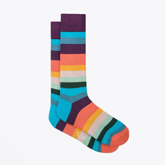 Mixed 'Artist Stripe' Socks Three Pack
