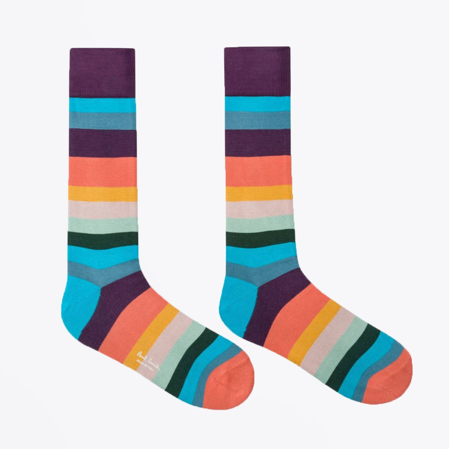 Mixed 'Artist Stripe' Socks Three Pack