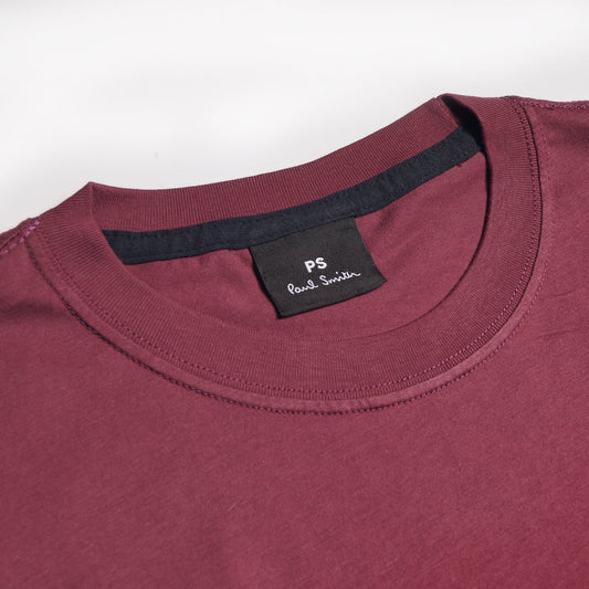 - Organic-Cotton Zebra Logo T-Shirt - Purple