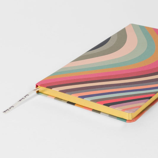 - 'Swirl Stripe' Notebook - Multi