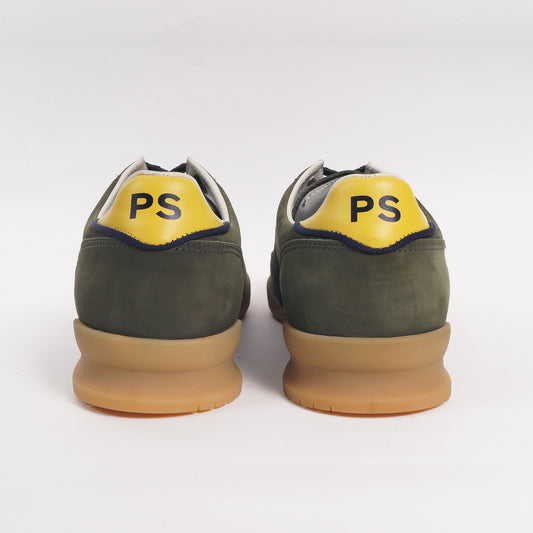 - Nubuck Leather 'Dover' Trainers - Green