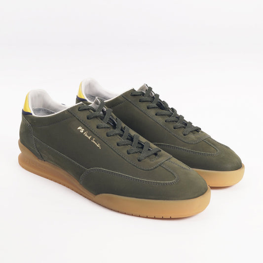 - Nubuck Leather 'Dover' Trainers - Green