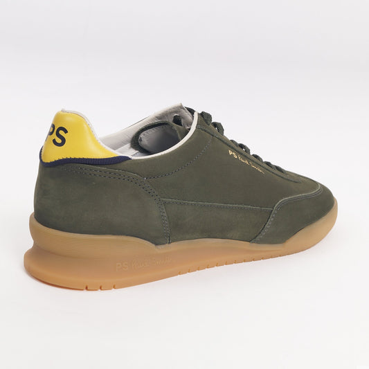 - Nubuck Leather 'Dover' Trainers - Green