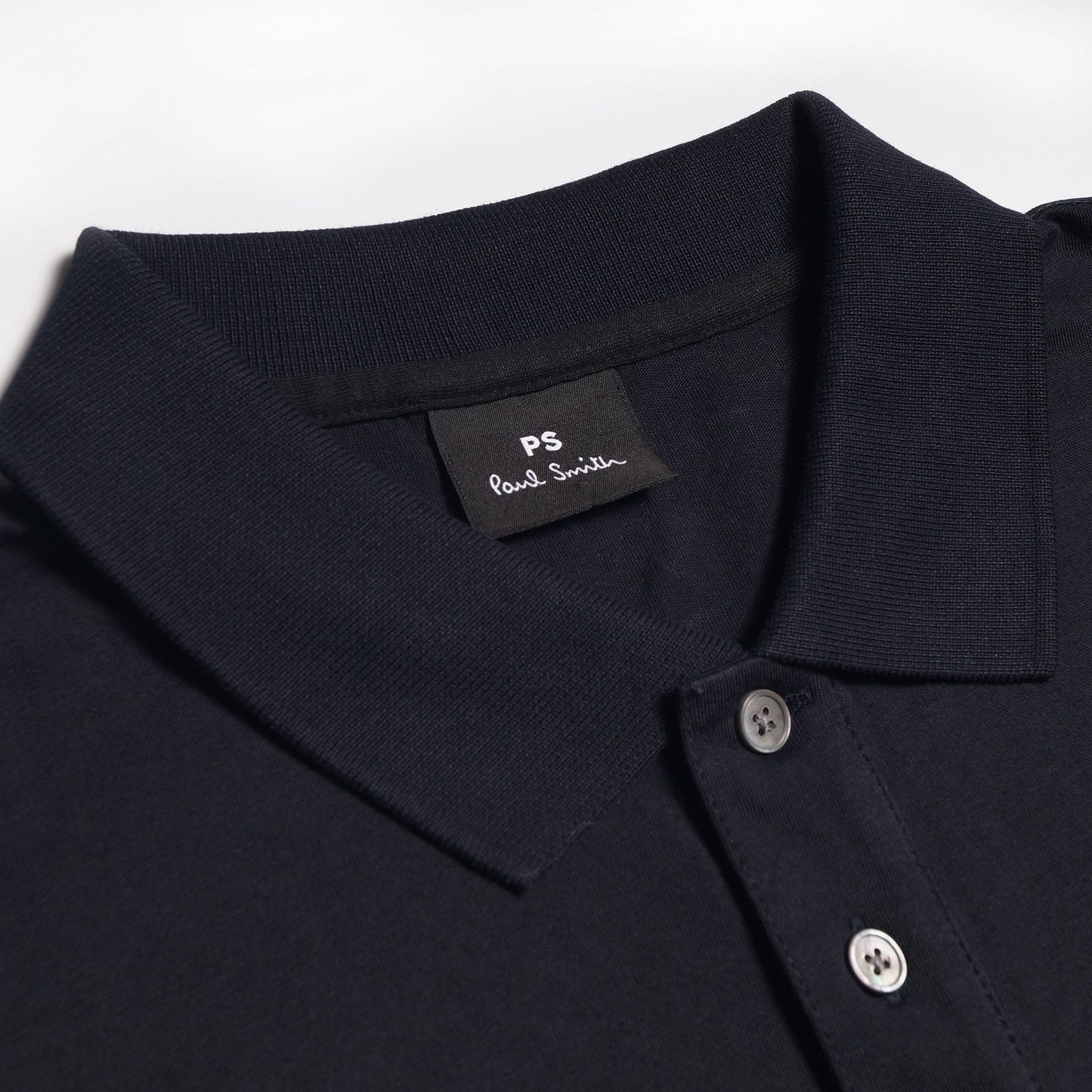 - Organic Cotton Polo Shirt - Dark Navy