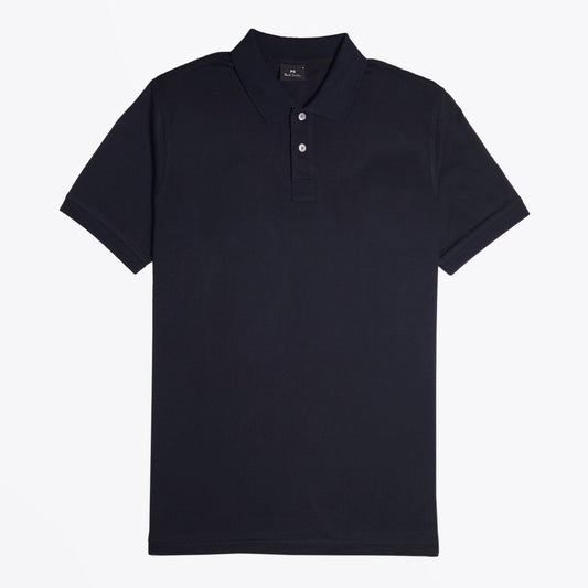 - Organic Cotton Polo Shirt - Dark Navy