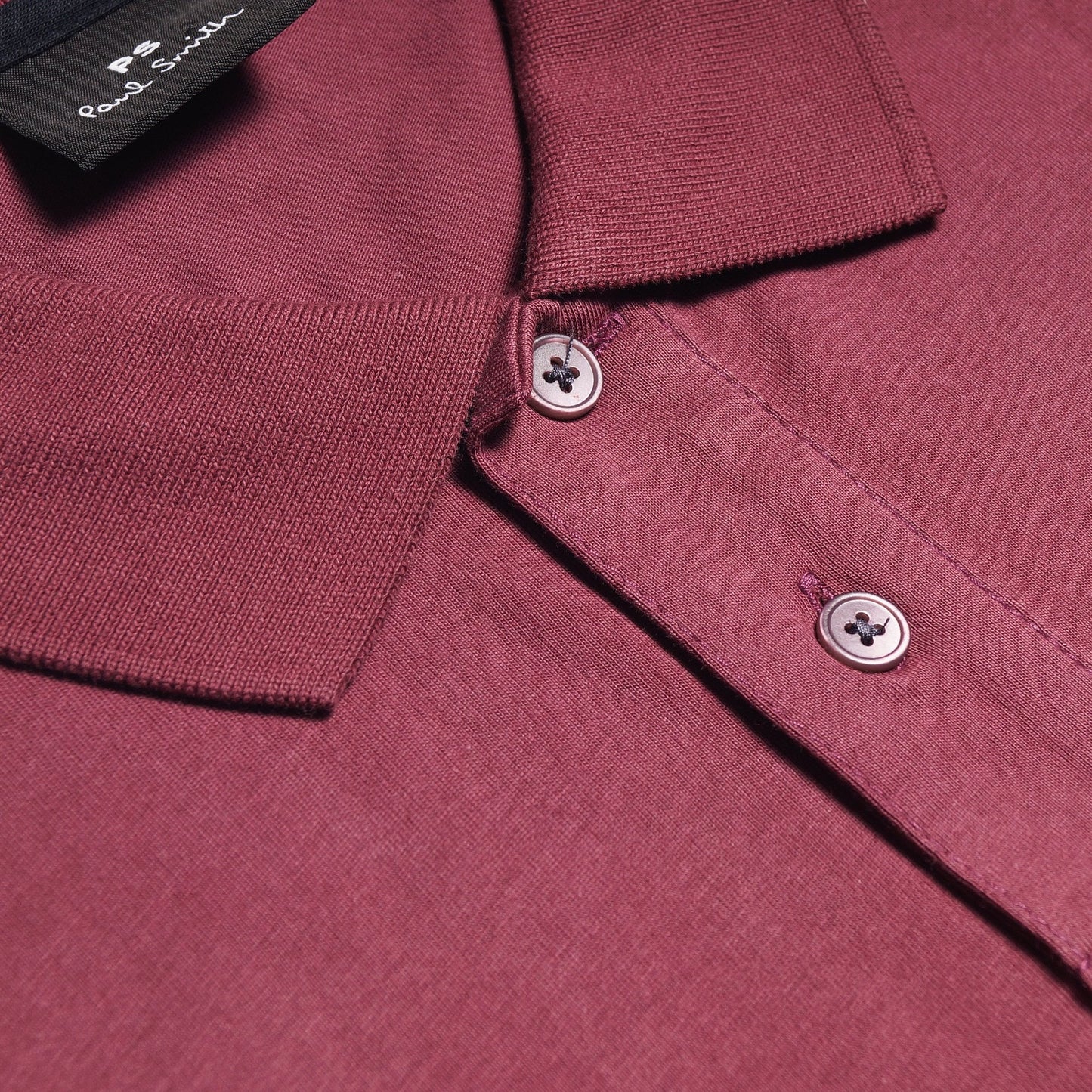 - Organic Cotton Polo Shirt - Grape